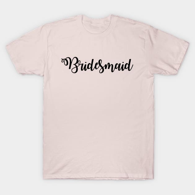 bridesmaid T-Shirt by tirani16